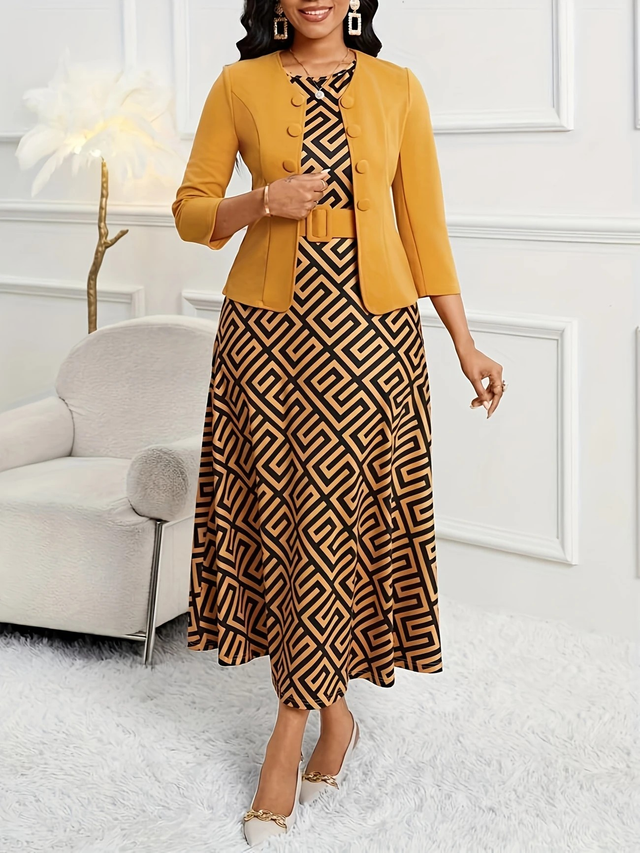 Women European and American Spring Autumn Elegant Style