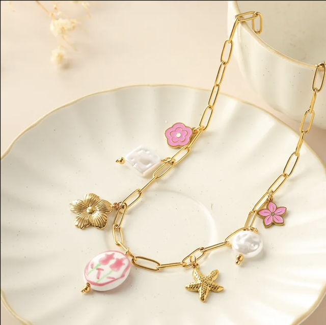 Collier breloques Ilona 