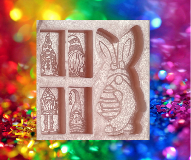 Easter Gonk Silicone Mould 