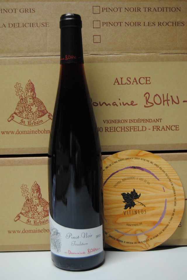 Pinot Noir Tradition 2017 - Rouge Sec Tranquille - Domaine Bohn (Bernard et Arthur Bohn)