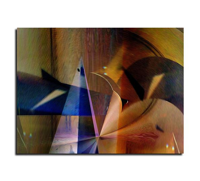 04 Abstract - As Straight As Life, 2019.