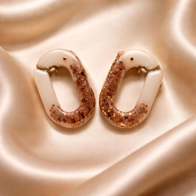 Boucles chaînes- Collection Minérale origine