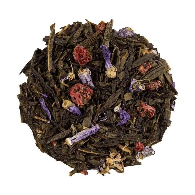 Thé vert violette/framboise