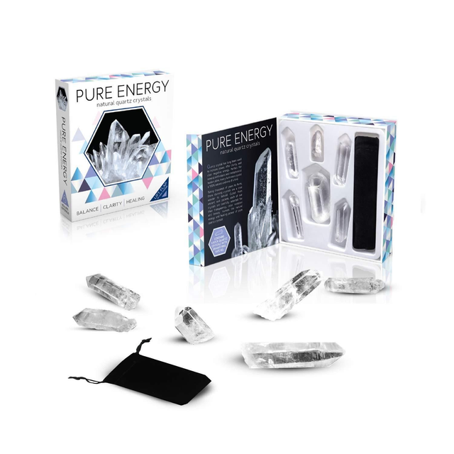 Pure Energy Natural Quartz Crystals