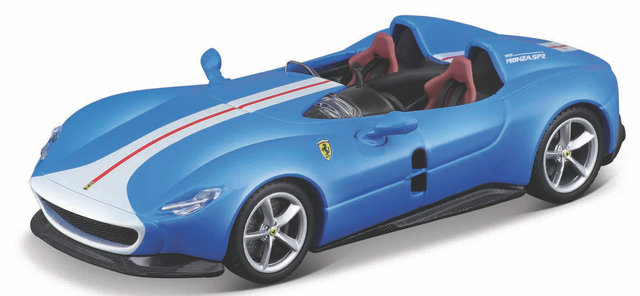 Ferrari SP2 blau Bburago 1:43 