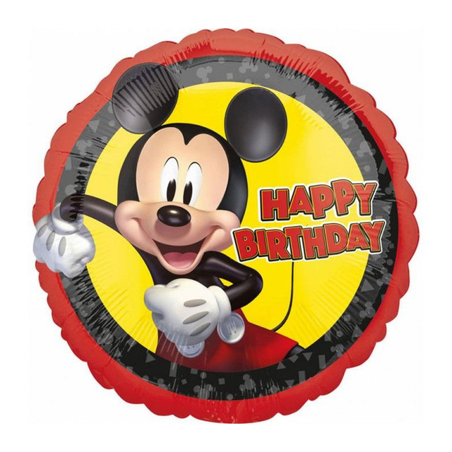 BALLON ALU ROND LICENCE MICKEY MOUSE FOREVER 43CM