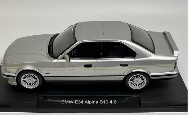 BMW E34 Alpina B10 4.6 Silber Metallic 1:18 Modelcars Group 1:18