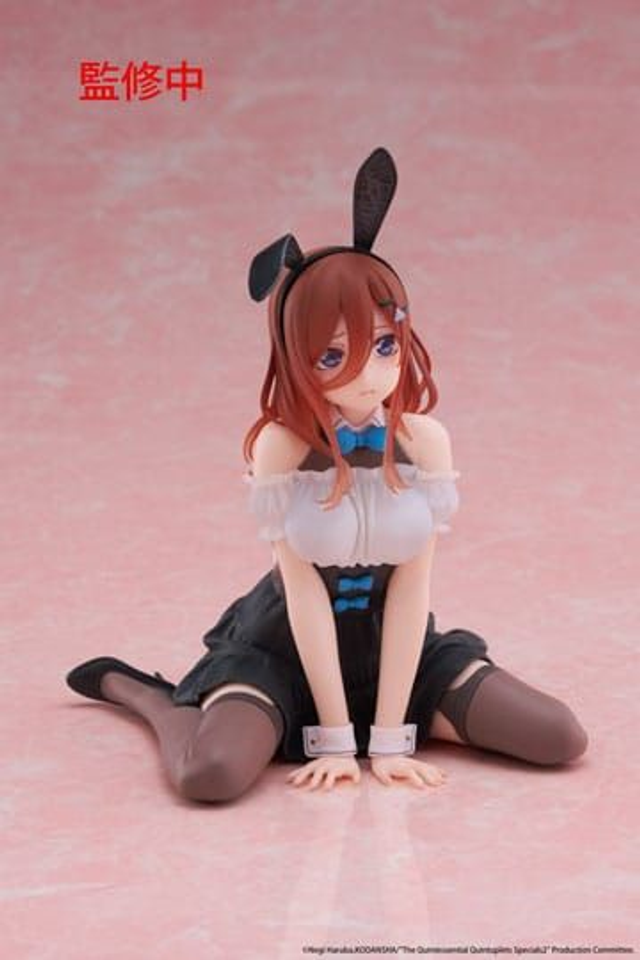 The Quintessential Quintuplets: Miku Nakano (Bunny Ver.) Desktop Cute Figure