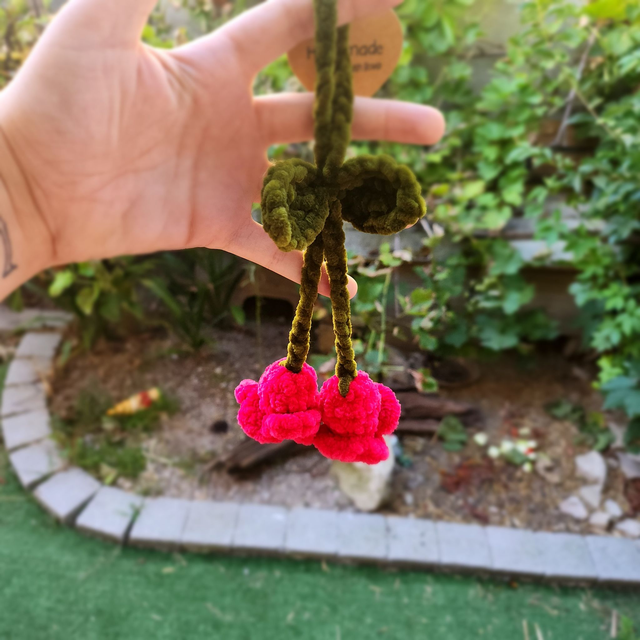 Attache rétroviseur muguet