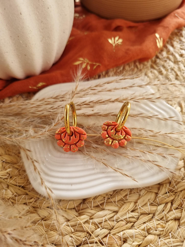 Boucles d'oreilles Flora