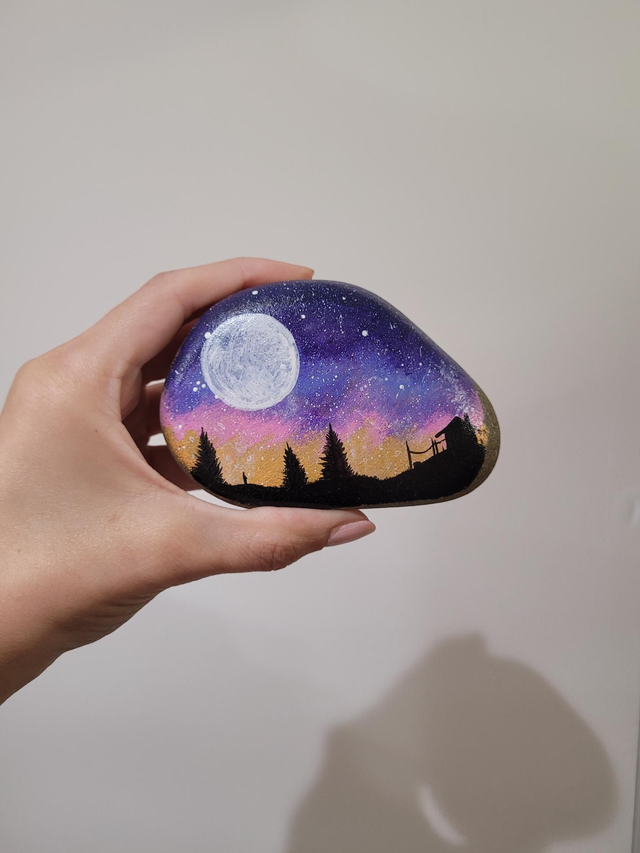 Night Sky Shadow Pebble (House) - NW-306