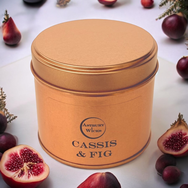 Cassis & Fig Soy Wax Candle ~ 165g