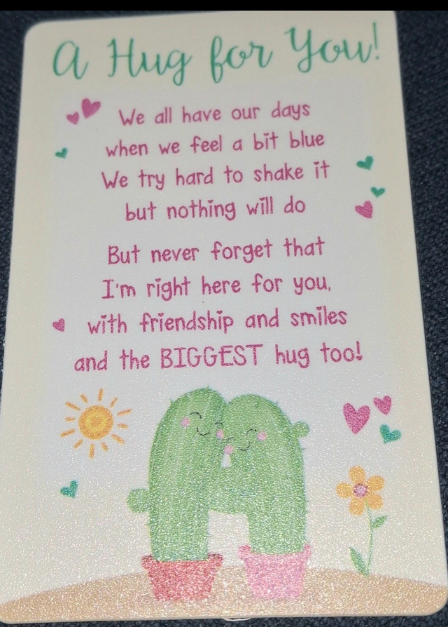 Wallet Card Keepsake