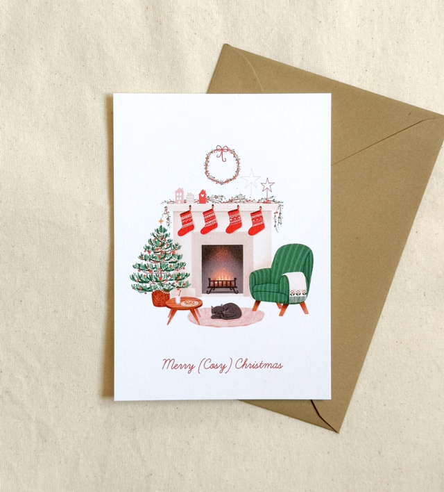 Carte Merry (cosy) Christmas 🆕