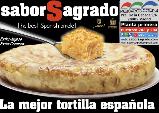 Tortilla de patatas. Tortilla Española