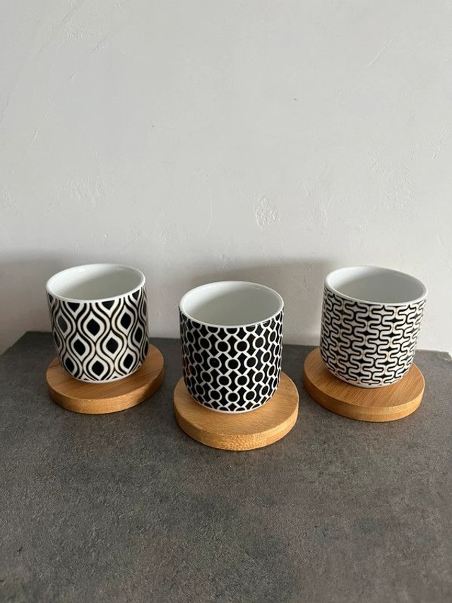 Lot de tasses a café expresso
