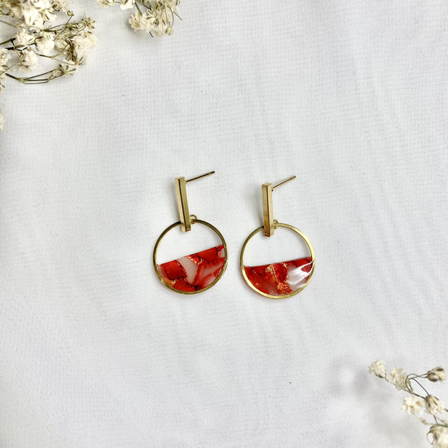 Coloris rubis - Boucles Horizon