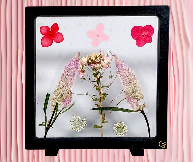 Petit Cadre a Posé 18 x 18 🌺 &quot;Fleurisson&quot;