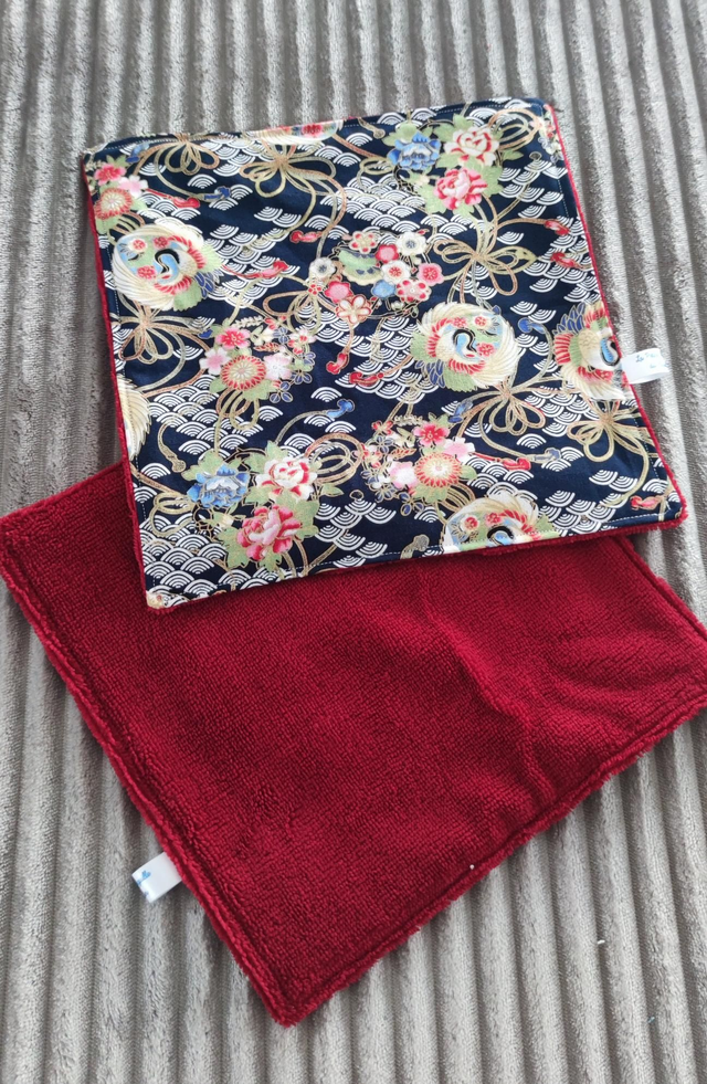 Serviette de visage style chinois 