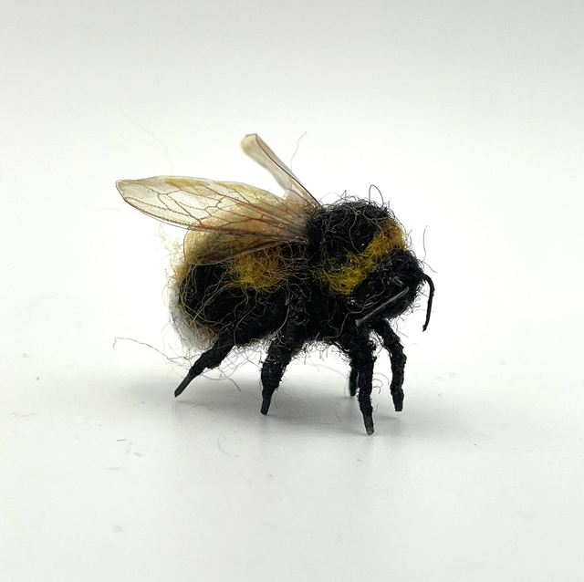 bumble bee - needle felted sculpture