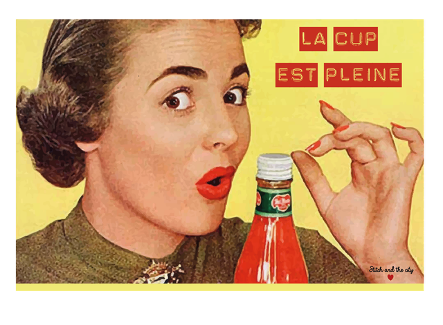 Carte La cup est pleine