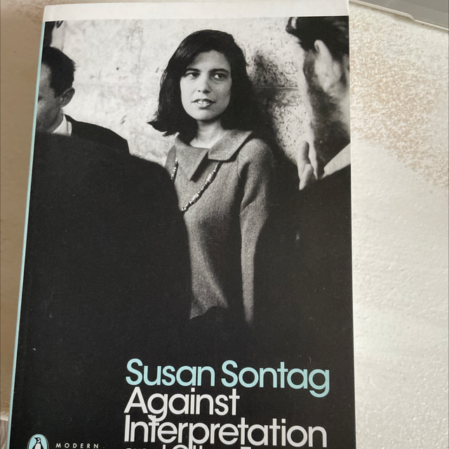 Susan Sontag Against Interpretation