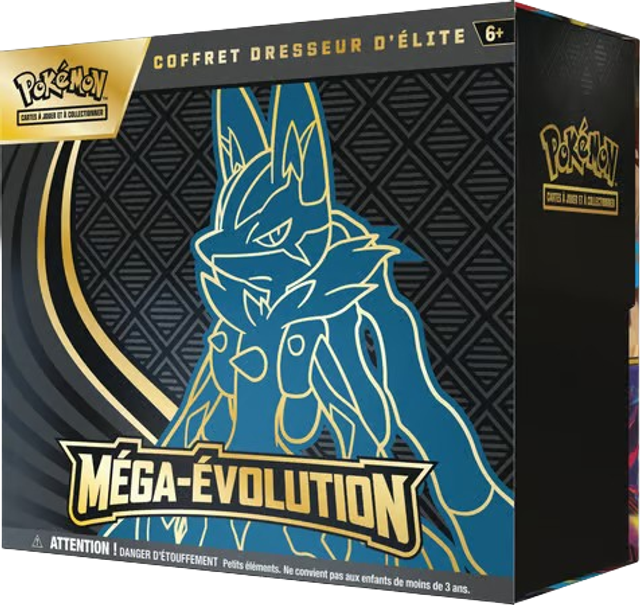 Pokémon JCC - Méga-Évolution - Coffret Dresseur d'Élite ME01 Méga-Lucario