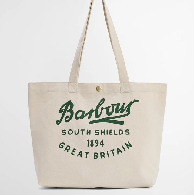 Barbour Script Tote Bag
