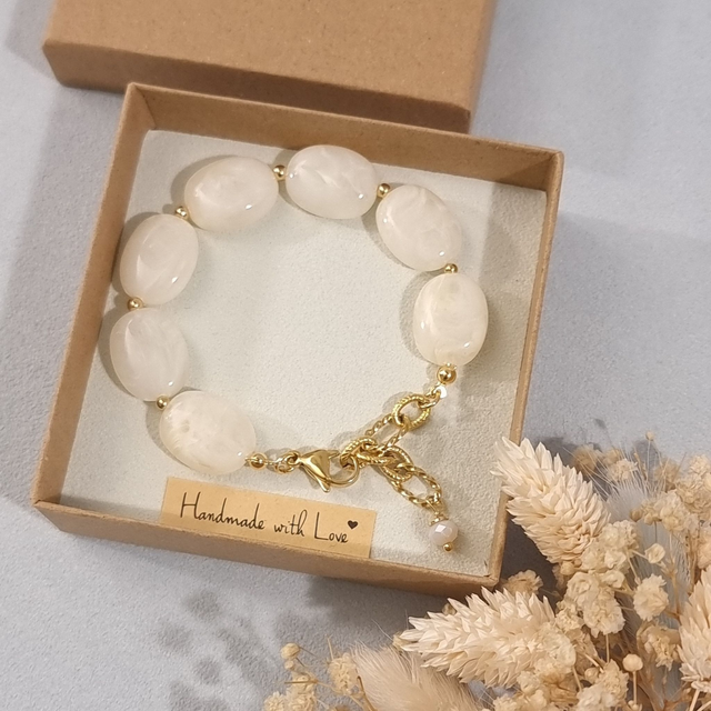Bracelet Adeline - Full - Ivoire