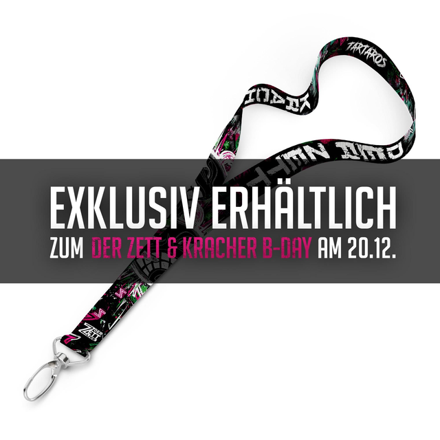 Der Zett & Kracher B-Day Schlüsselband