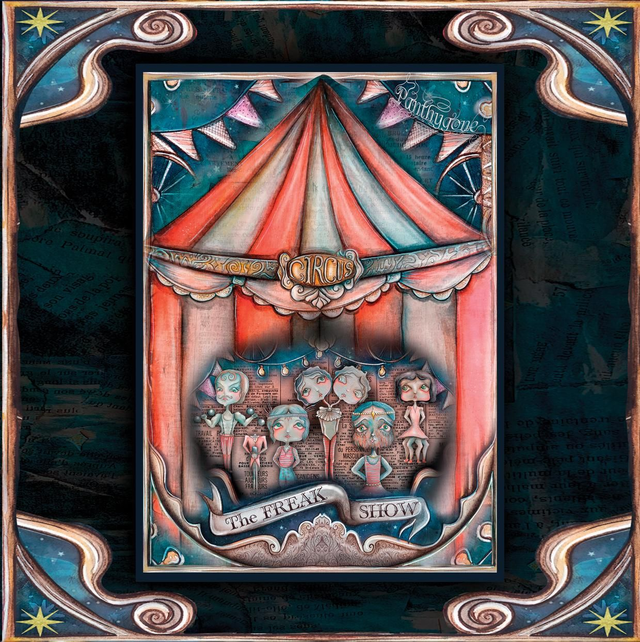 Chapiteau rocambolesque - Freak Show - Print A4/A3