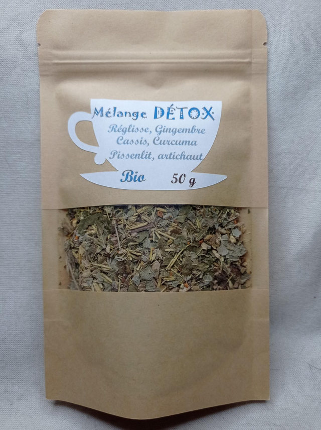 Tisane mélange Détox 50g BIO 