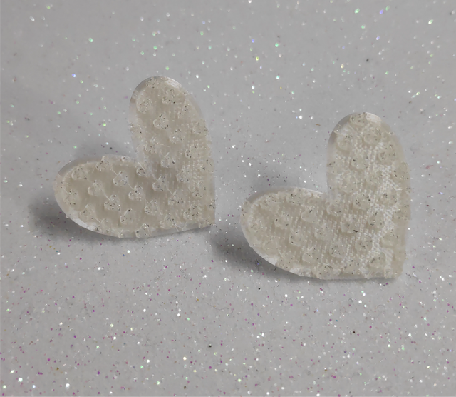 Pendientes "Corazonados"