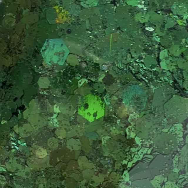 paillettes jumbo mix GREEN