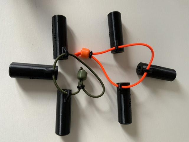 Telescopic Pole Adapters x 3 for Apex 1 and Tipi