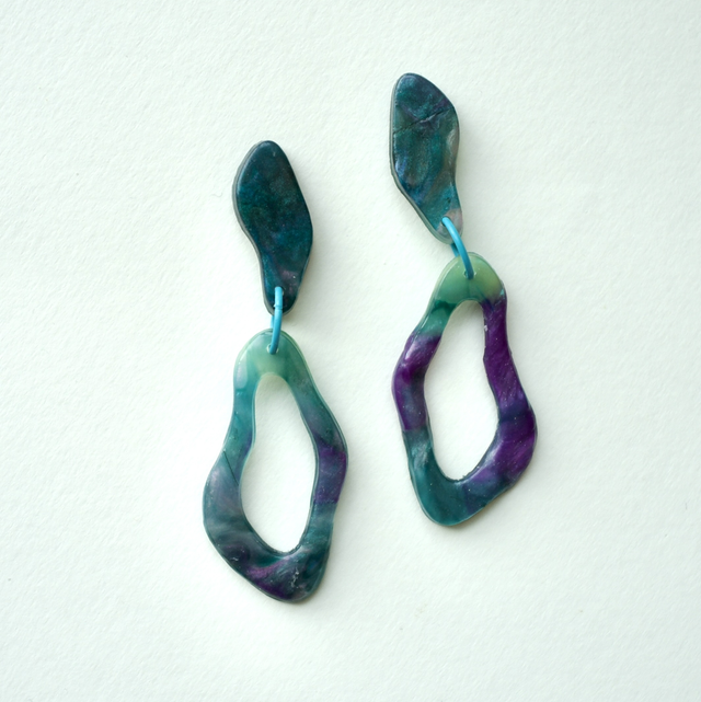 Gotitas Grün/violeta