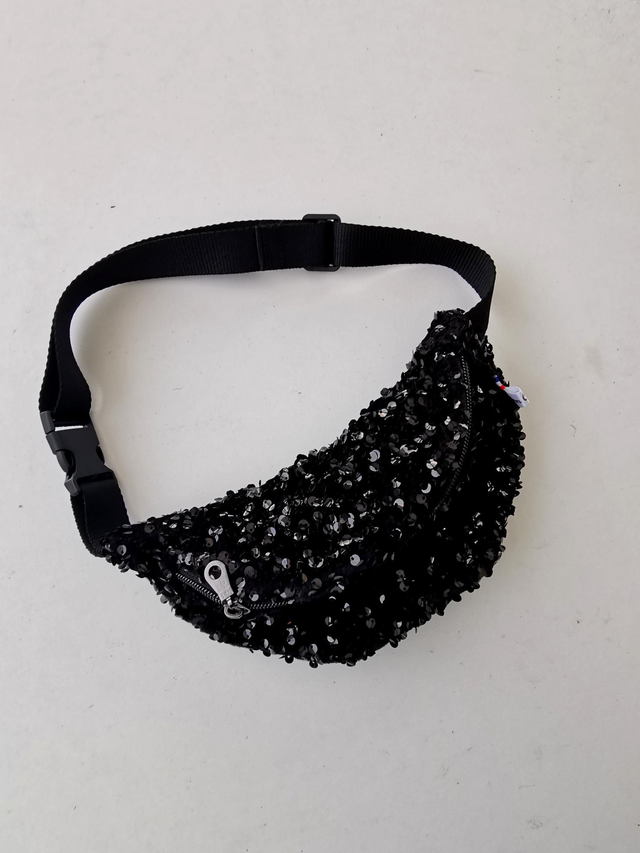 Banane BILLY sequin noir