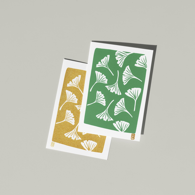 Carte postale "Ginkgo"