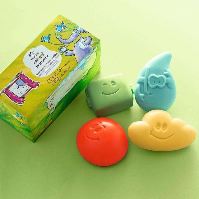 Sabonetes Mistureba Naturé Cx com 4 unidades 