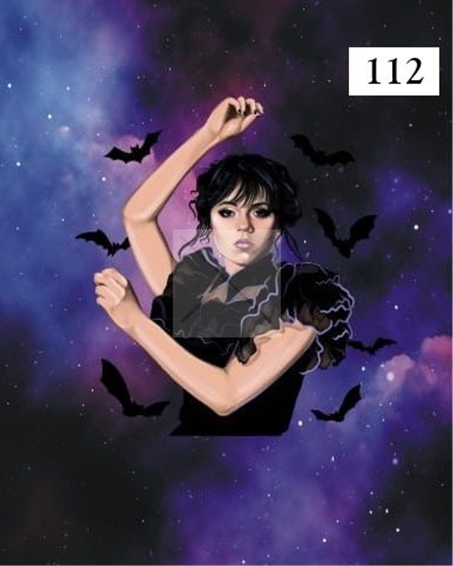 Panneau Mercredi 1 en polyester 40x50cm