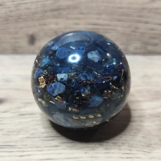 Orgonite sphère 