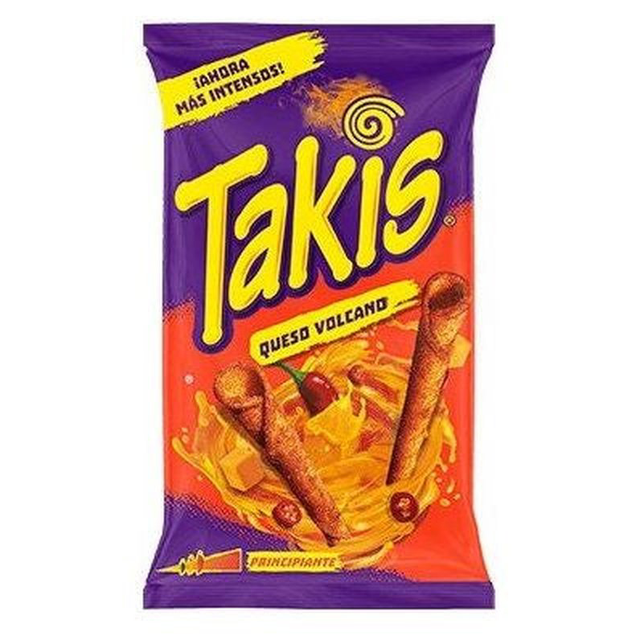 Takis Queso Volcano - piment et fromage 100g