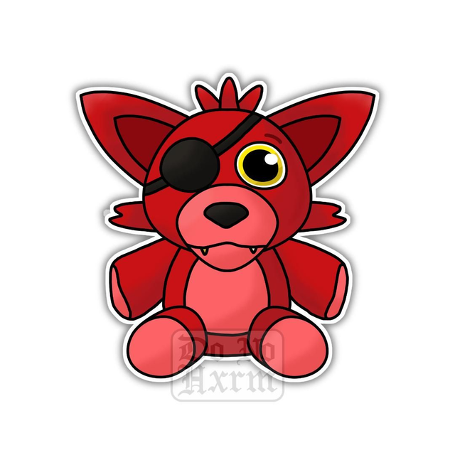 Foxy Plushie Sticker