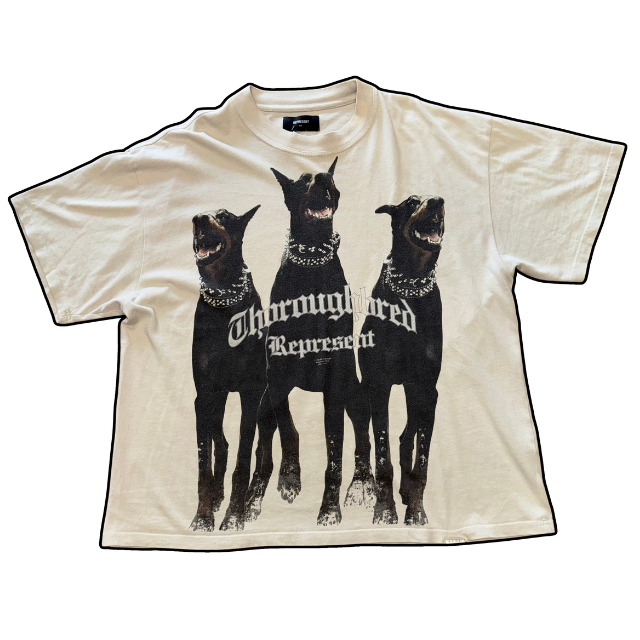 Represent Doberman Tee Cream - XXL
