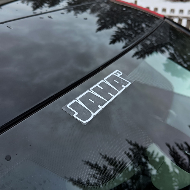 JAHA -tarra 150 x 36 mm