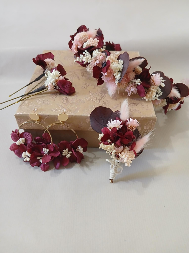 Lot de 5 barrettes pour coiffure 