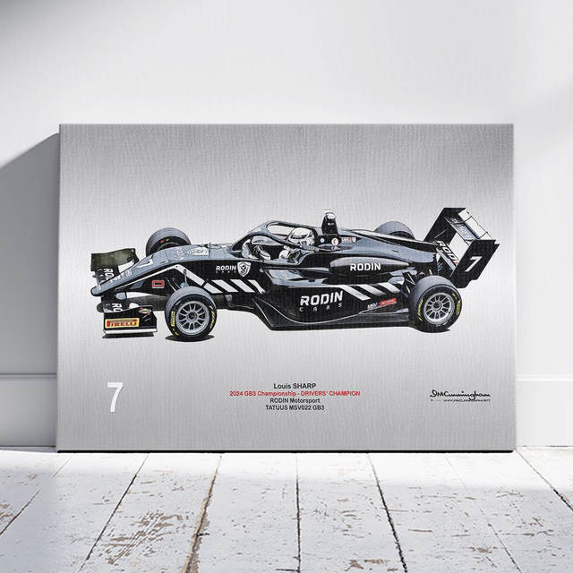 C240907 Tatuus MSV022 BritishGB3 24 RODIN #7 Sharpe