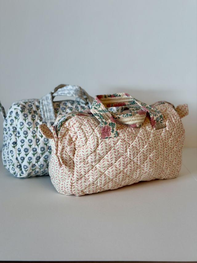 Quilted Vanity Bag