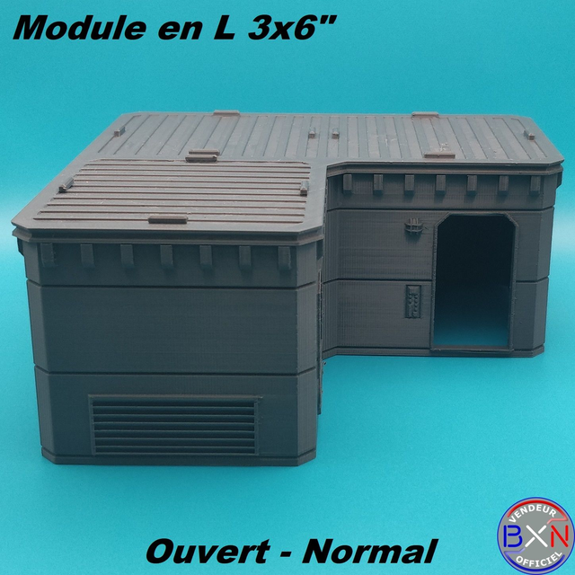  VGT - Module 3x6&quot; L - Ouvert - Normal