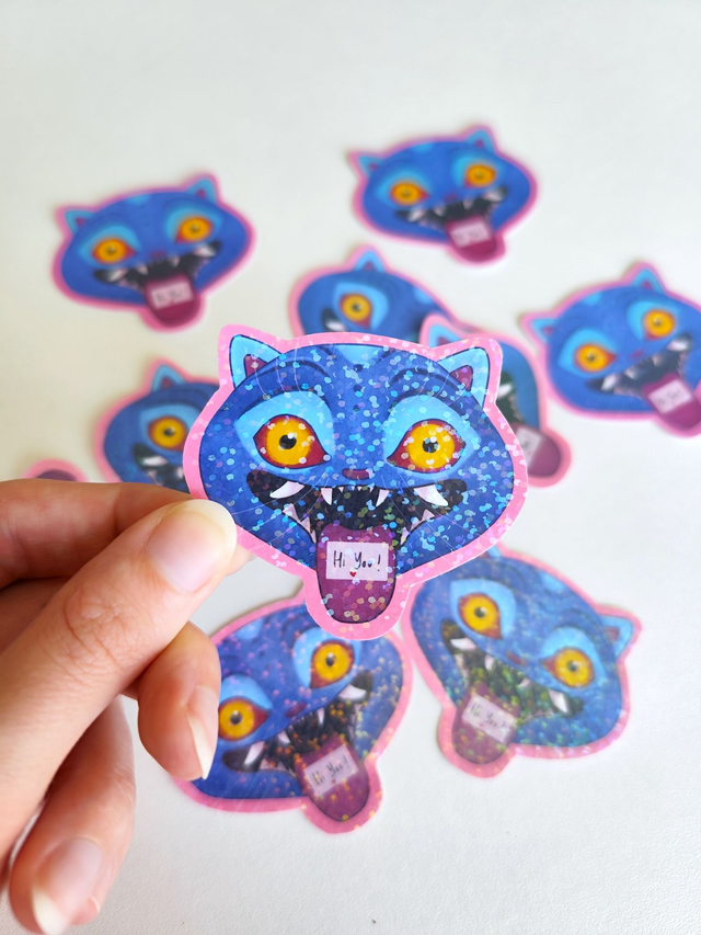 Sticker tigre Kpop 
